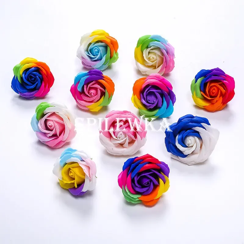 Home Decor Flowers - Spilewka 6 x 7 cm bunte