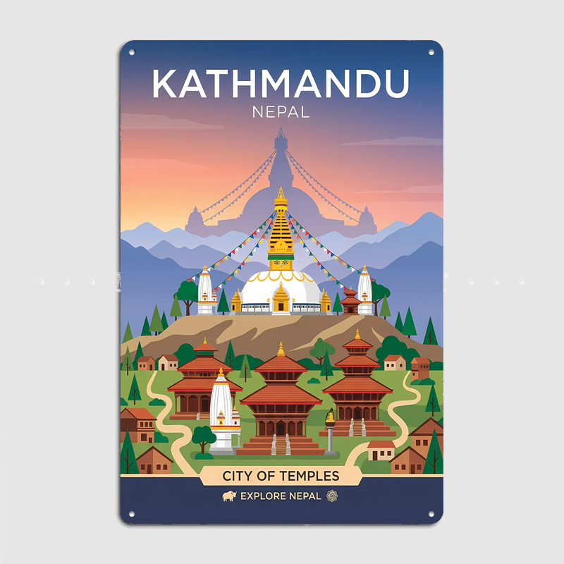 Kathmandu, Stadt der Tempel, R – Home Decor Kathmandu Bewertung und Preis