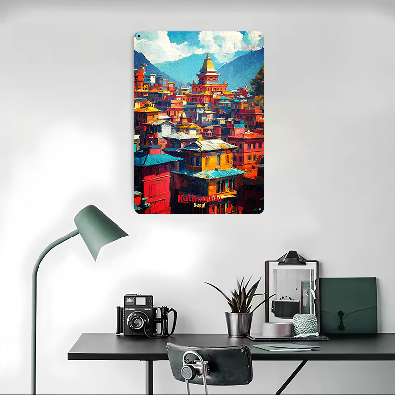 Kathmandu Kunst 3D-Gedrucktes  – Home Decor Kathmandu Bewertung und Preis