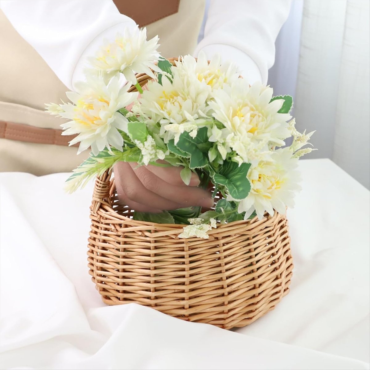 Weidenkorb mit Griff, Weidenko – Home Decor Flowers Bewertung und Preis