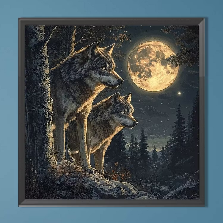 Under The Moon Wolf King Puzzl – Home Decor Under 500 Bewertung und Preis