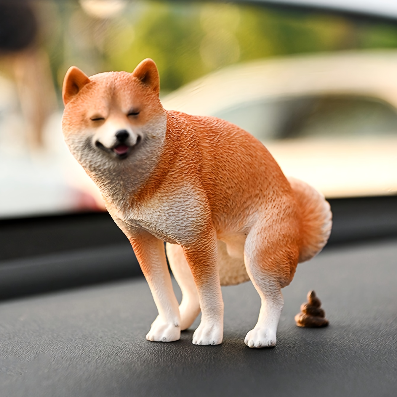 Lustiges Shiba Inu-Figuren-Set – Home Decor Resin Bewertung und Preis