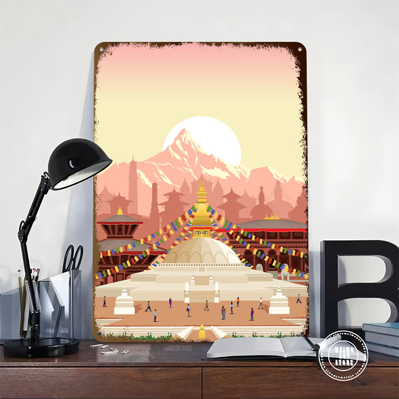 Kathmandu Reise-Poster, Bedruc – Home Decor Kathmandu Bewertung und Preis