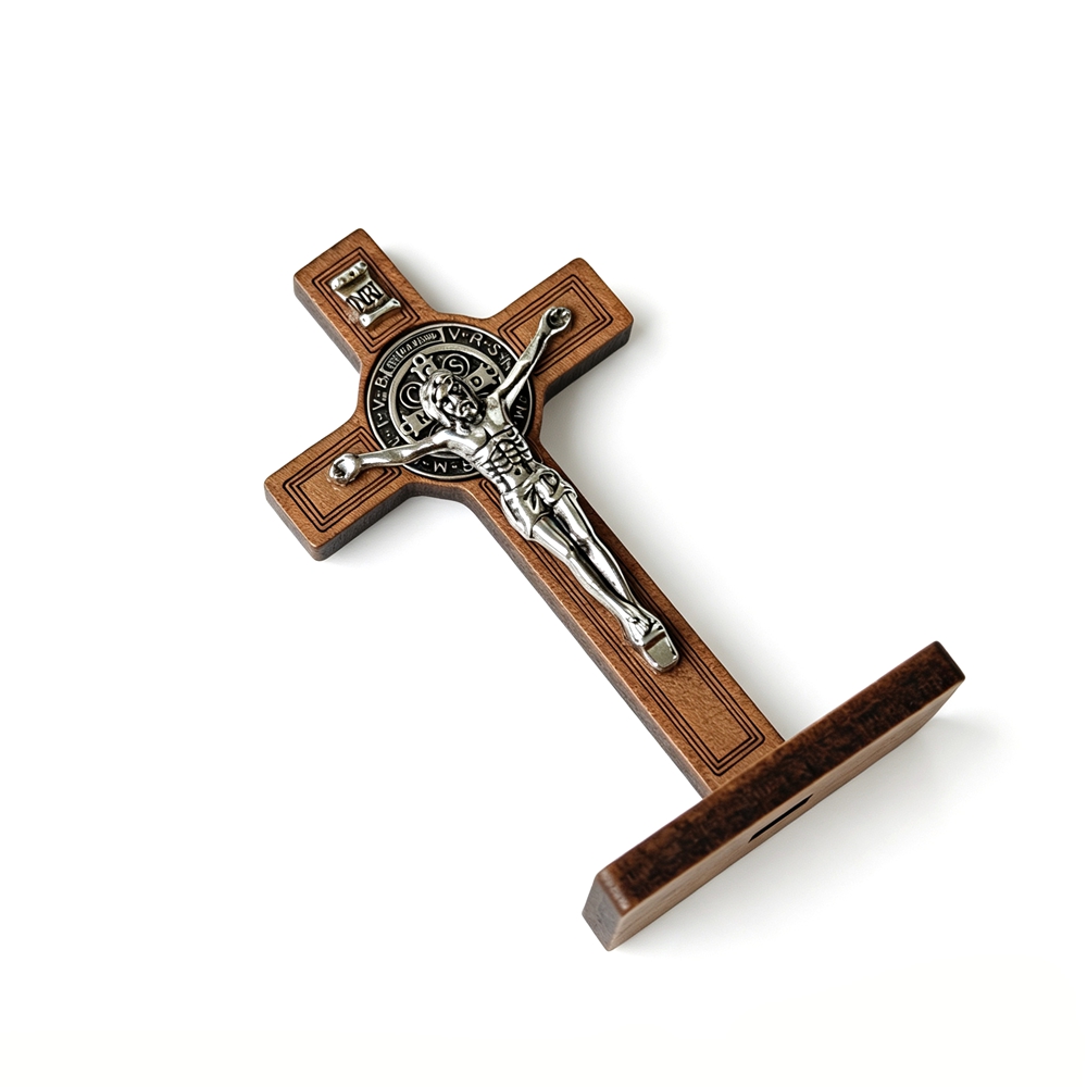 St. Benedikt Stehendes Kruzifi – Home Decor Nz Bewertung und Preis