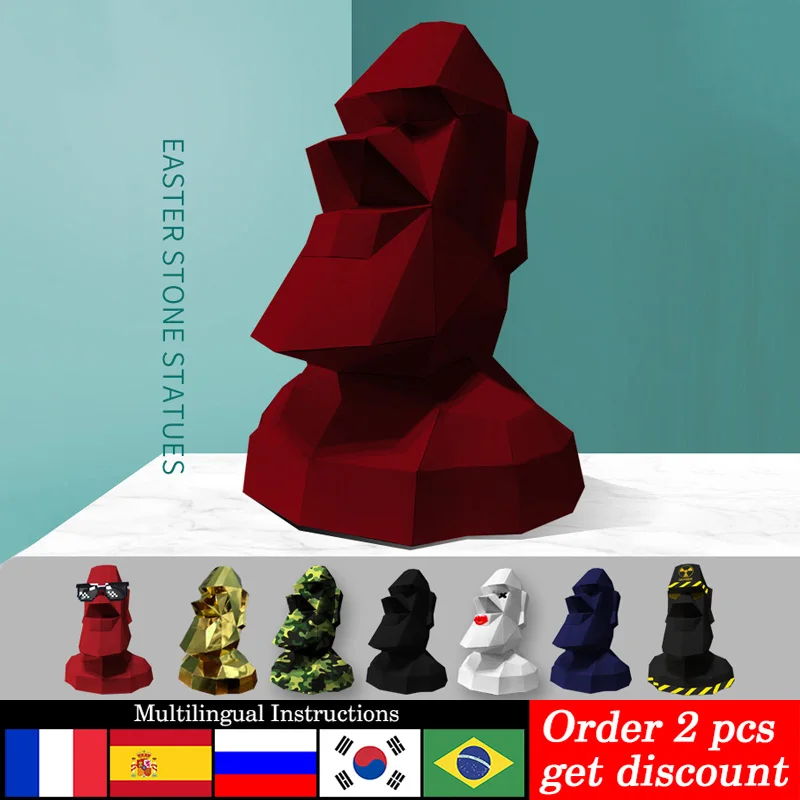 Großes Osterinsel-Moai-Dekor f – Home Decor Center Bewertung und Preis