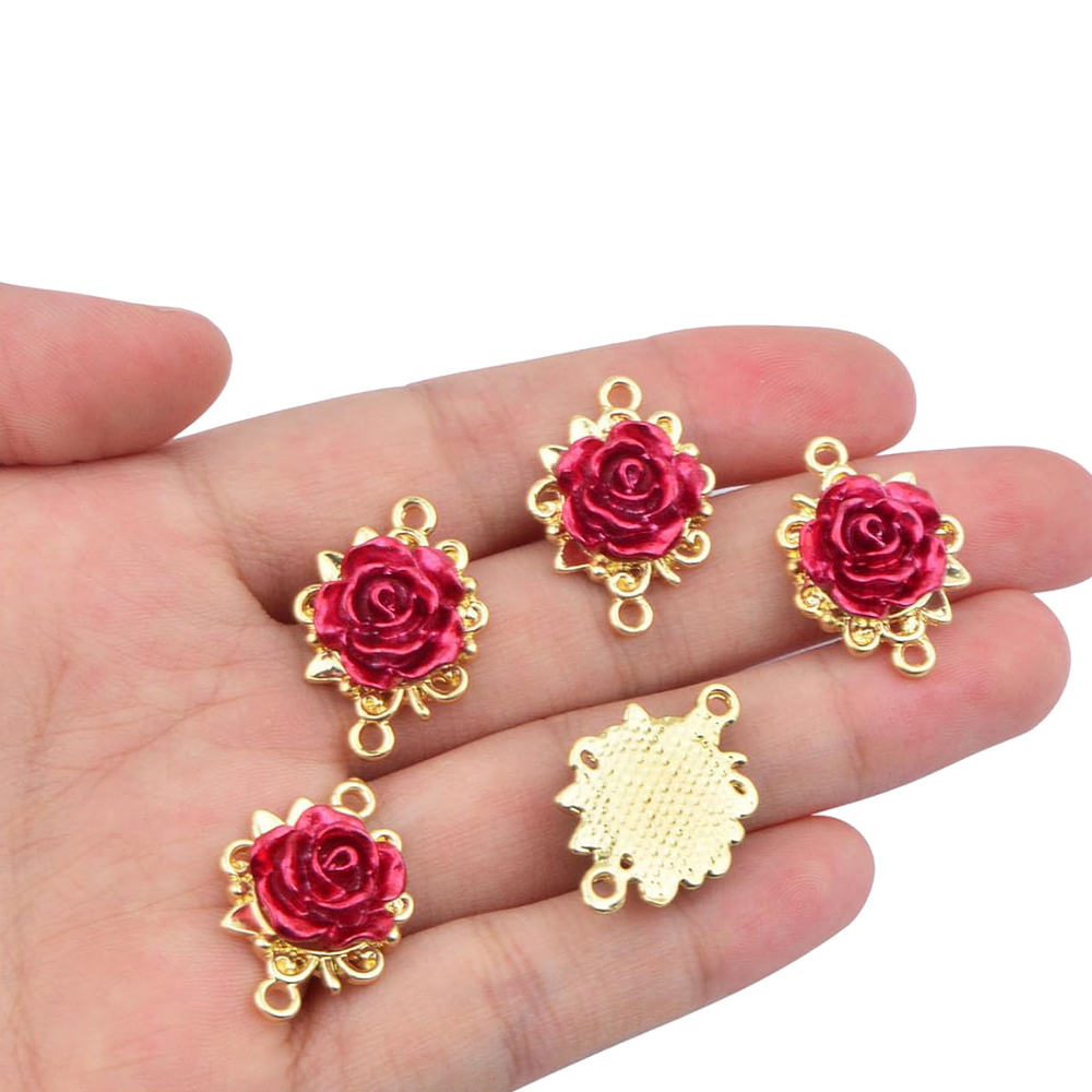 5/10 Stück Rosen-Anhänger, 3D- – Home Decor Flowers Bewertung und Preis