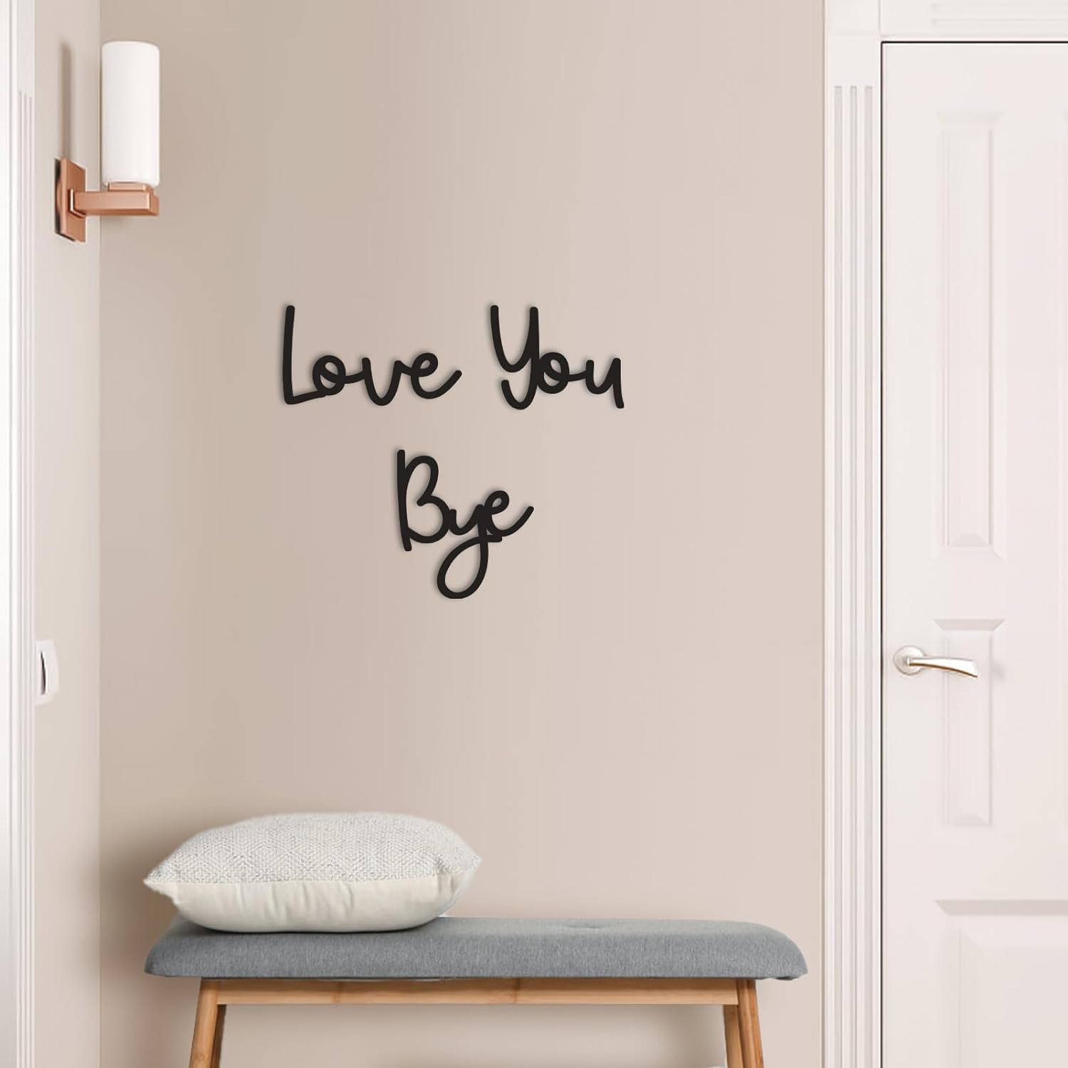 Love You Bye Holzschild, Heimd – Home Decor Express Bewertung und Preis