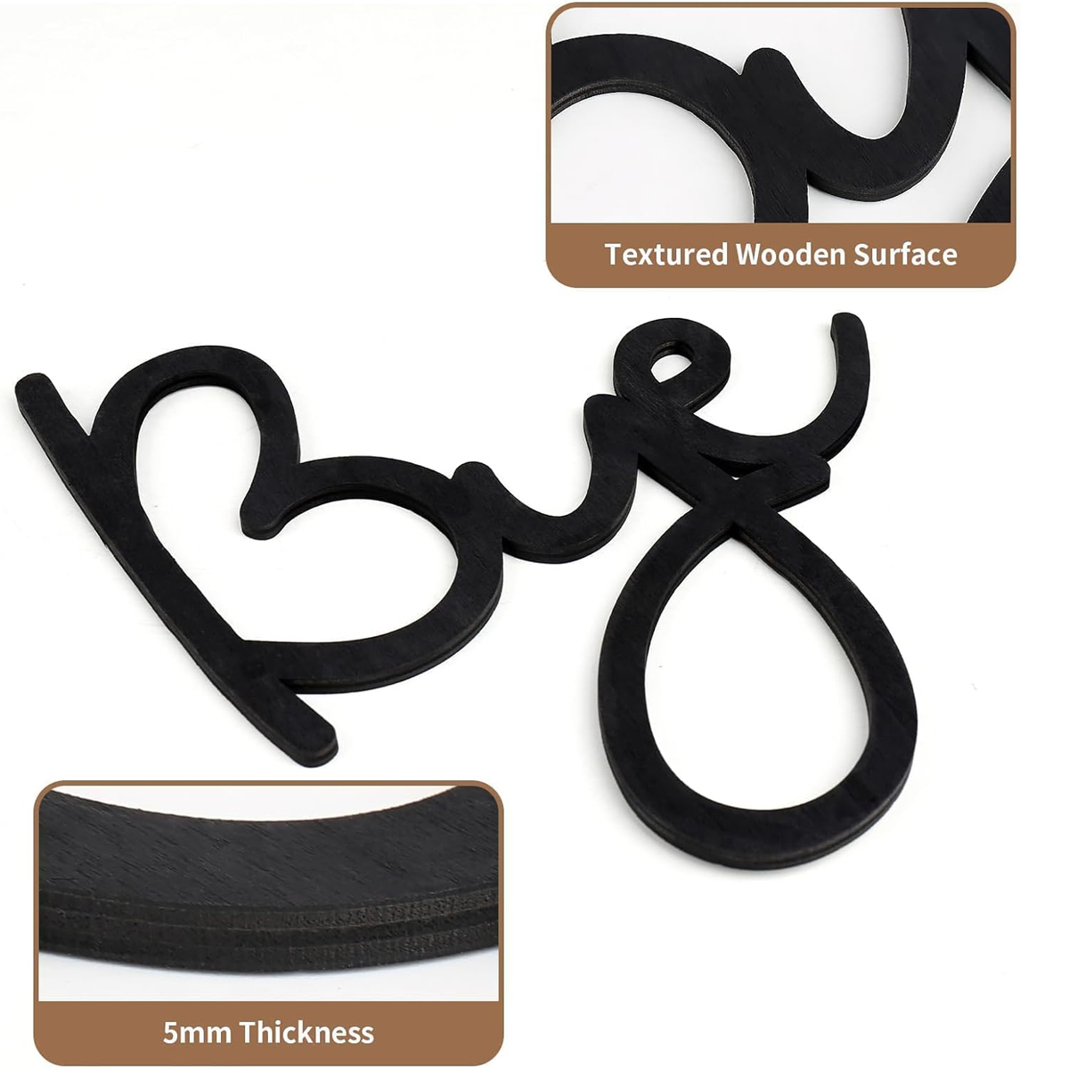 Love You Bye Holzschild, Heimd – Home Decor Express Bewertung und Preis