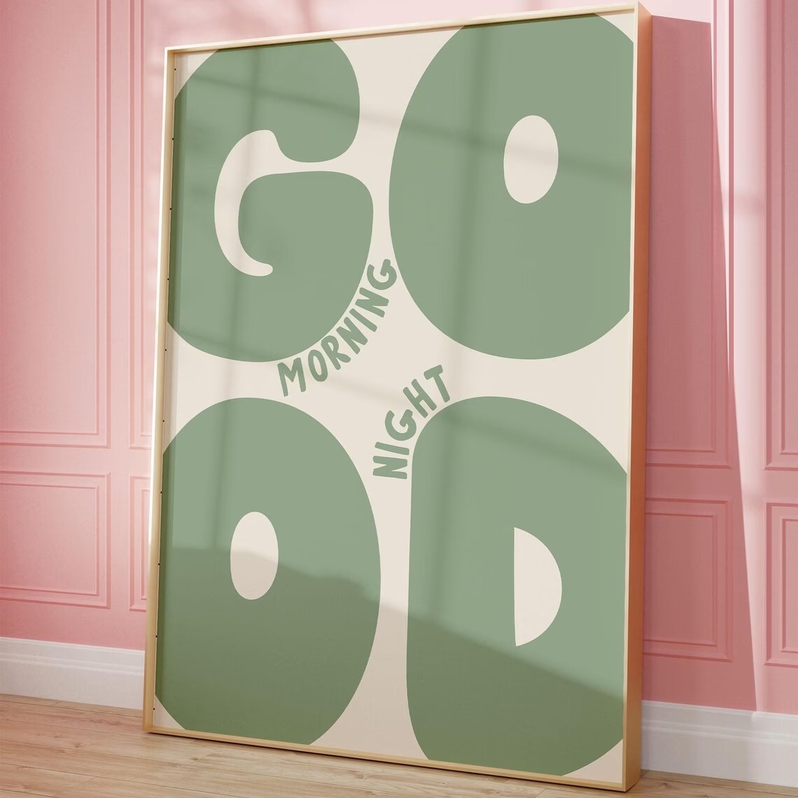 Moderne grüne Wandkunst mit Gu – Home Decor Nz Bewertung und Preis