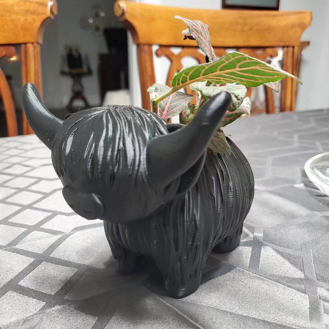 Highland Cow Resin Figur – süß – Home Decor Garden Ideas Bewertung und Preis