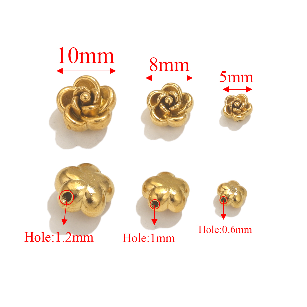 10 Stück Edelstahl Rose Blume  – Home Decor Flowers Bewertung und Preis