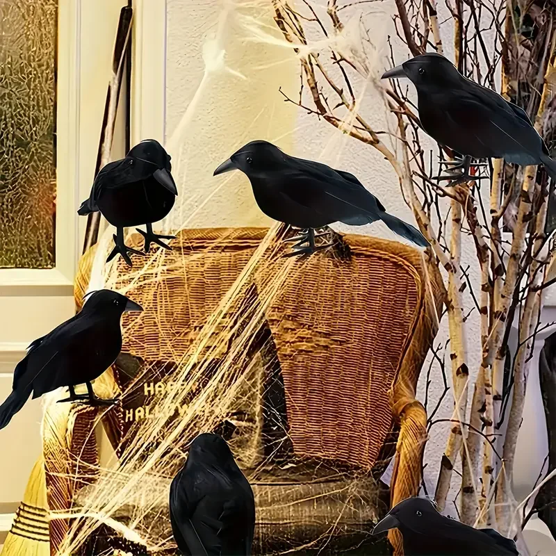 1 Stück Schwarze Krähe Hallowe – Home Decor Com Bewertung und Preis