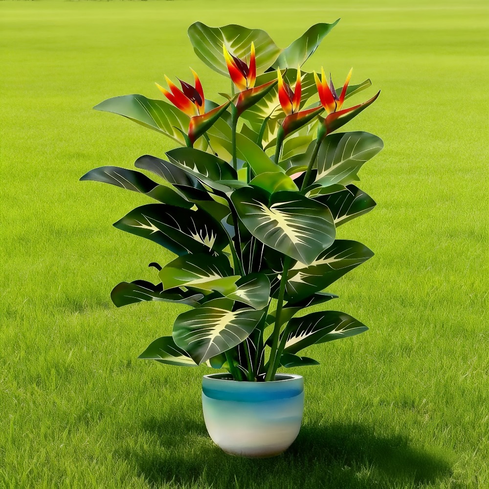 Künstliche Paradiesvogelblumen – Home Decor Center Bewertung und Preis