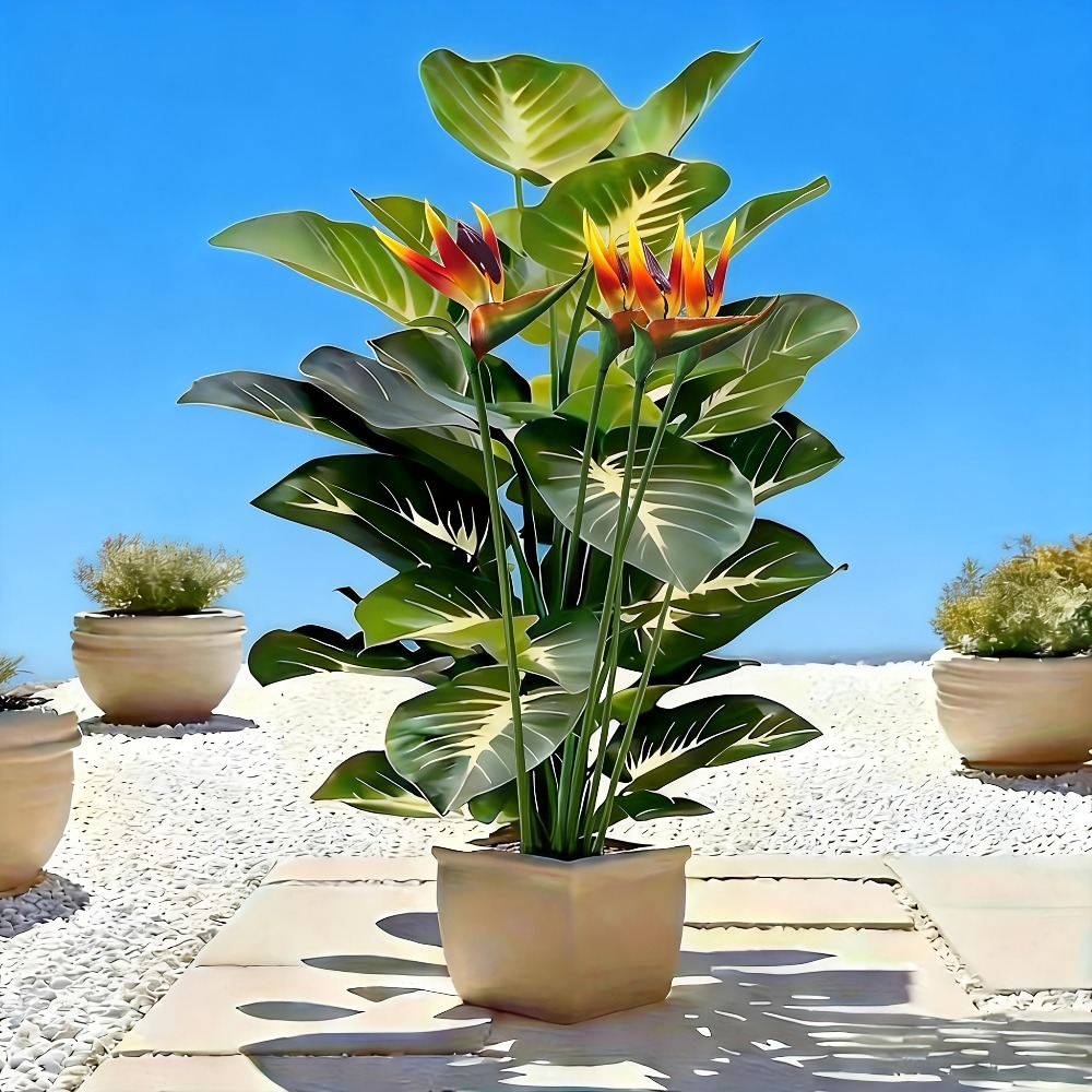 Künstliche Paradiesvogelblumen – Home Decor Center Bewertung und Preis