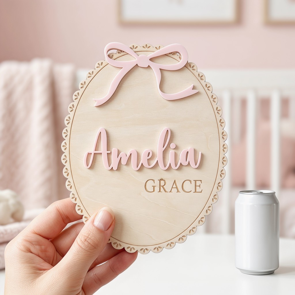 1 Stück Personalisierte Holz-N – Home Decor Com Bewertung und Preis