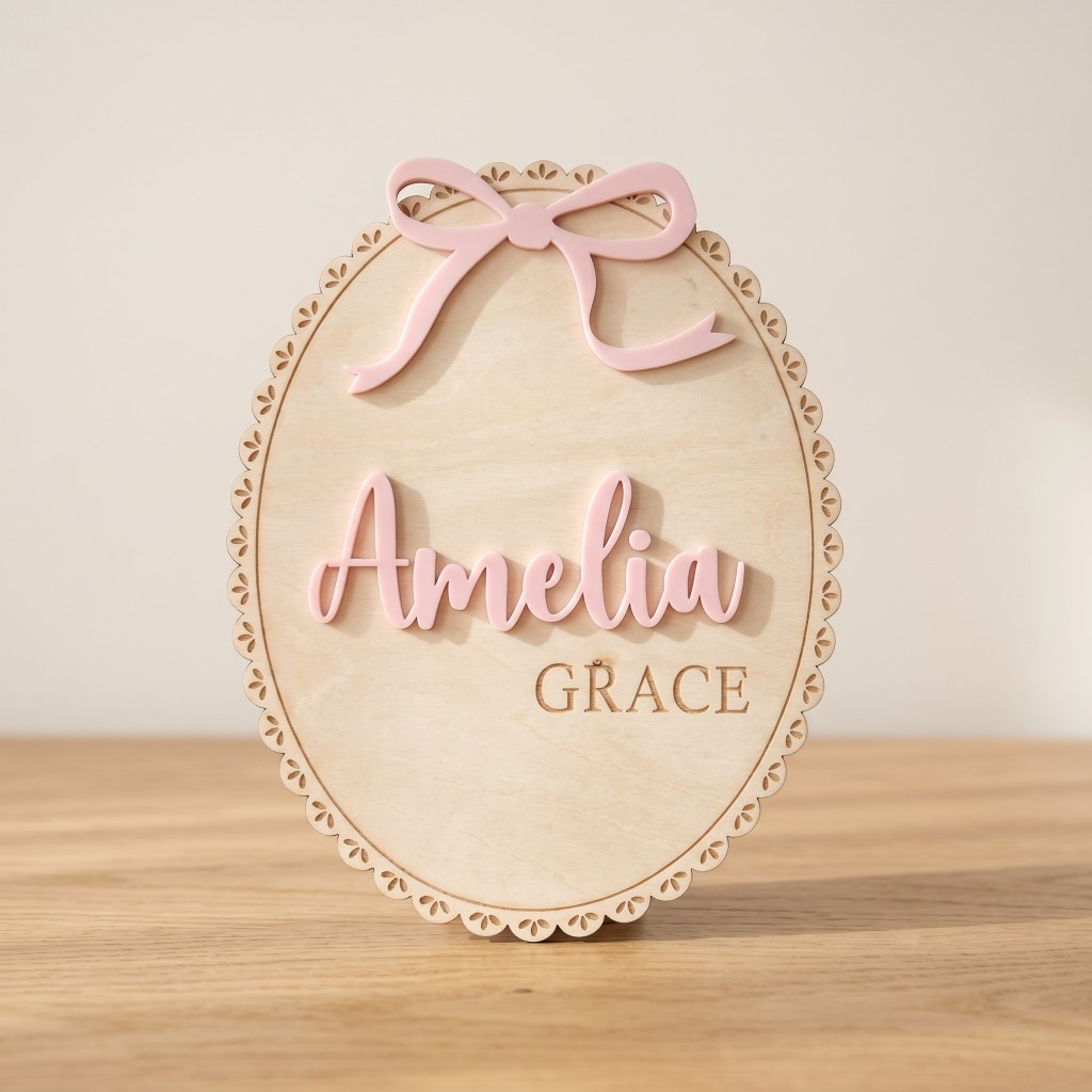 1 Stück Personalisierte Holz-N – Home Decor Com Bewertung und Preis
