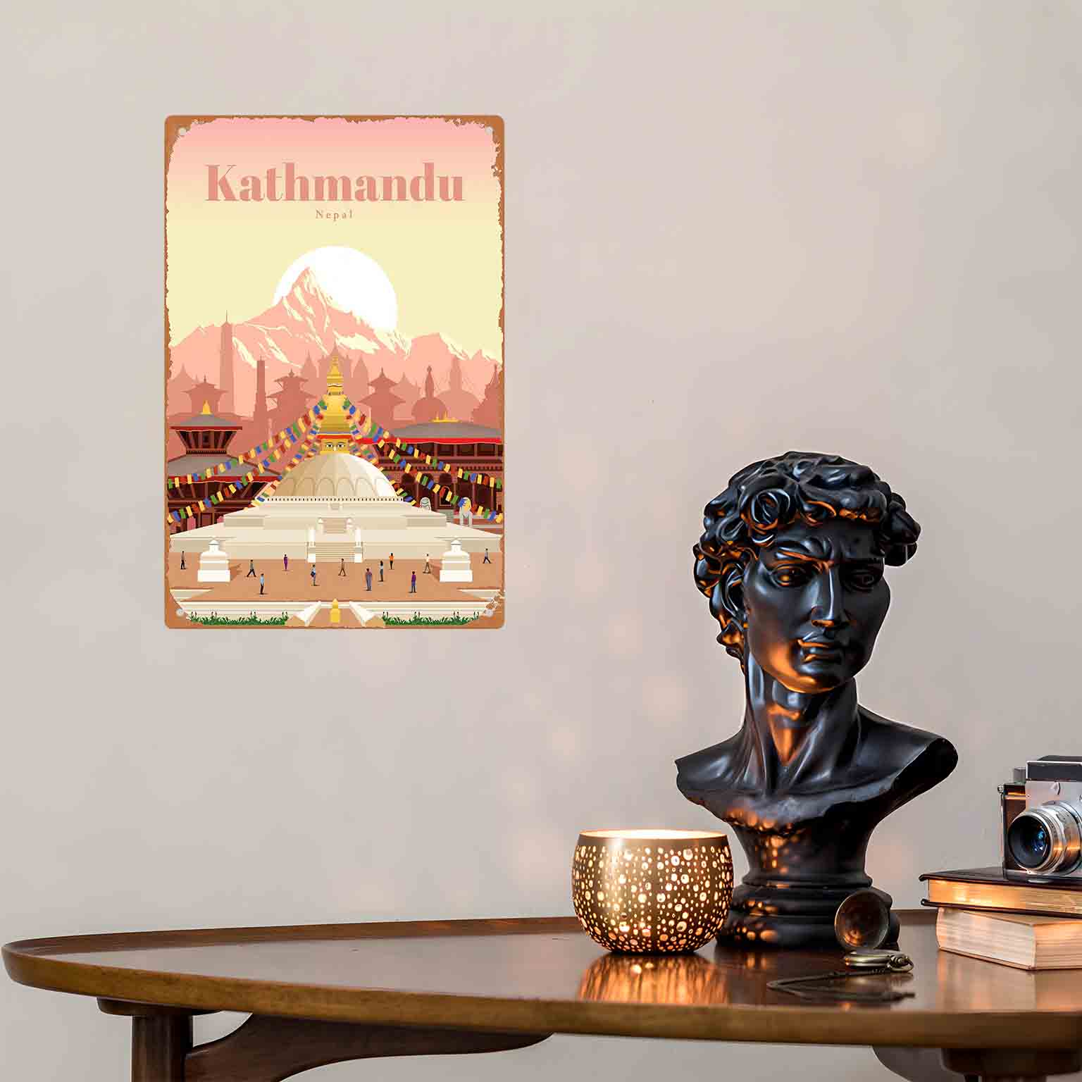 2D FLAT 1 Stück „Kathmandu Nep – Home Decor Kathmandu Bewertung und Preis
