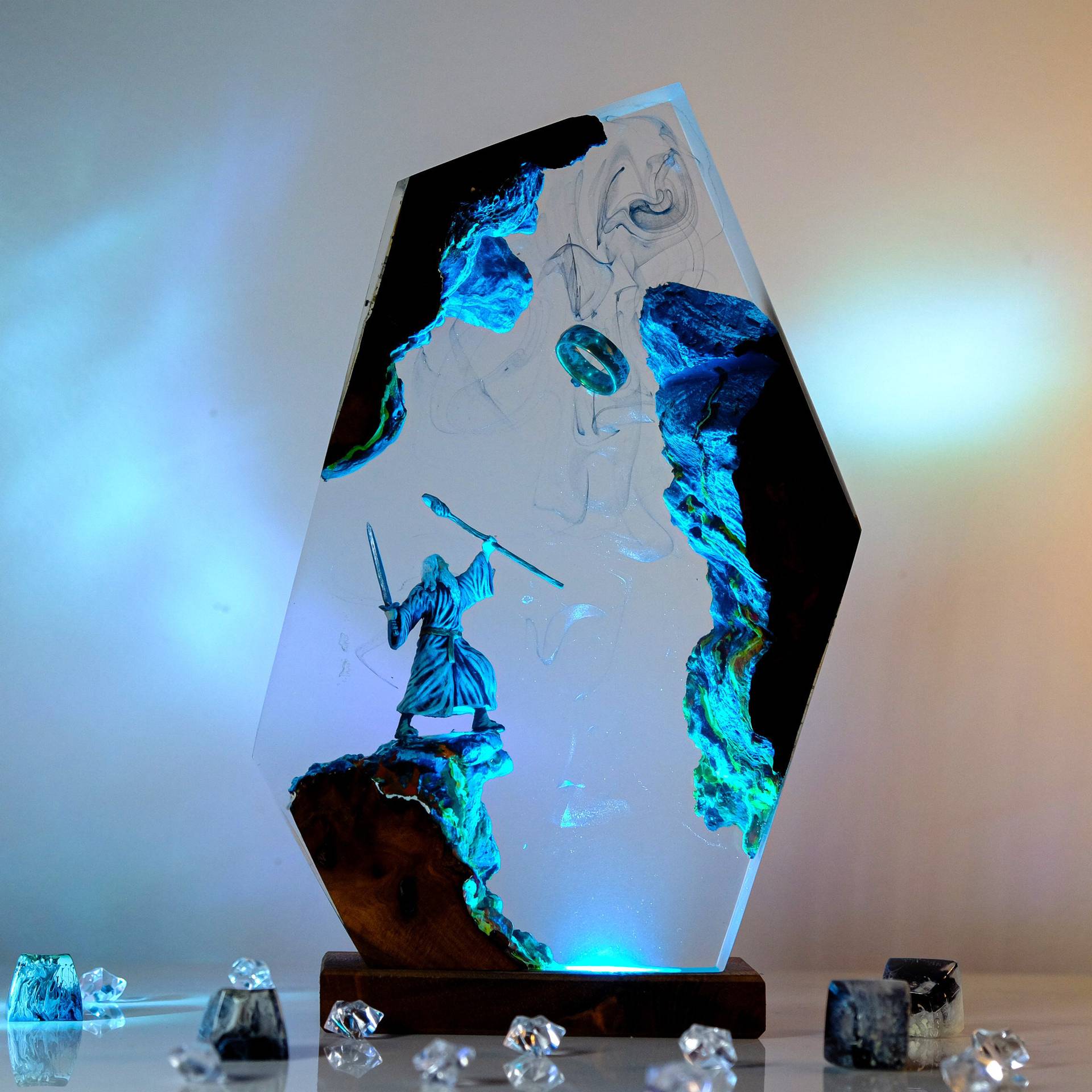 Film-Szenen-Figur Tischlampe a – Home Decor Resin Bewertung und Preis