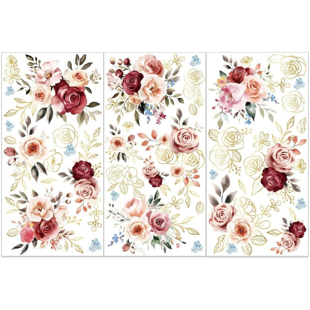 3 Stück/Set Aquarell-Rosen zum – Home Decor Flowers Bewertung und Preis
