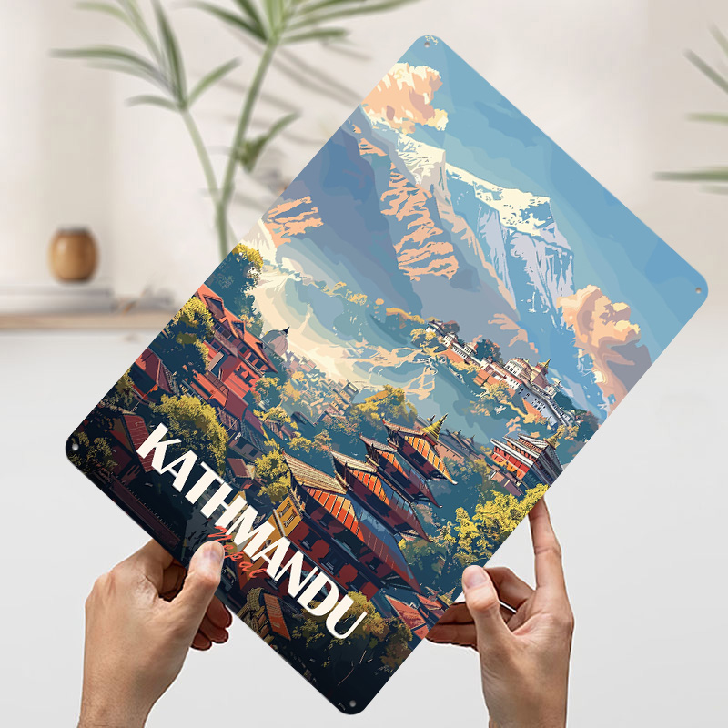 Kathmandu Nepal Stadtansicht P – Home Decor Kathmandu Bewertung und Preis