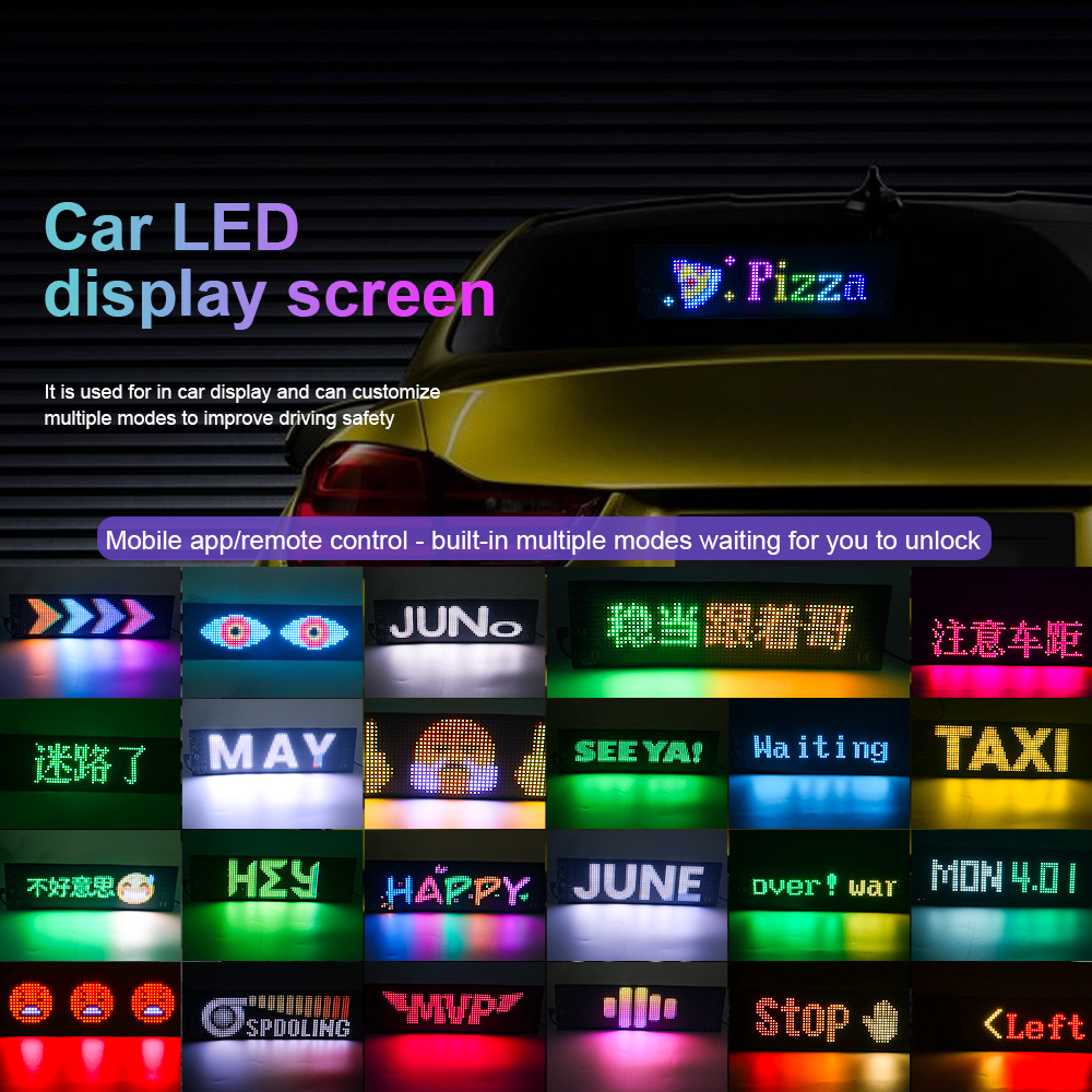 LED-Matrix-Pixel-Panel, scroll – Home Decor Com Bewertung und Preis