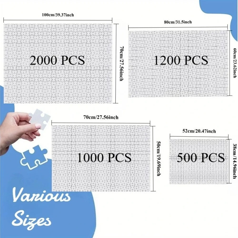 500/1000/1200/2000-teilige Puz – Home Decor Under 500 Bewertung und Preis