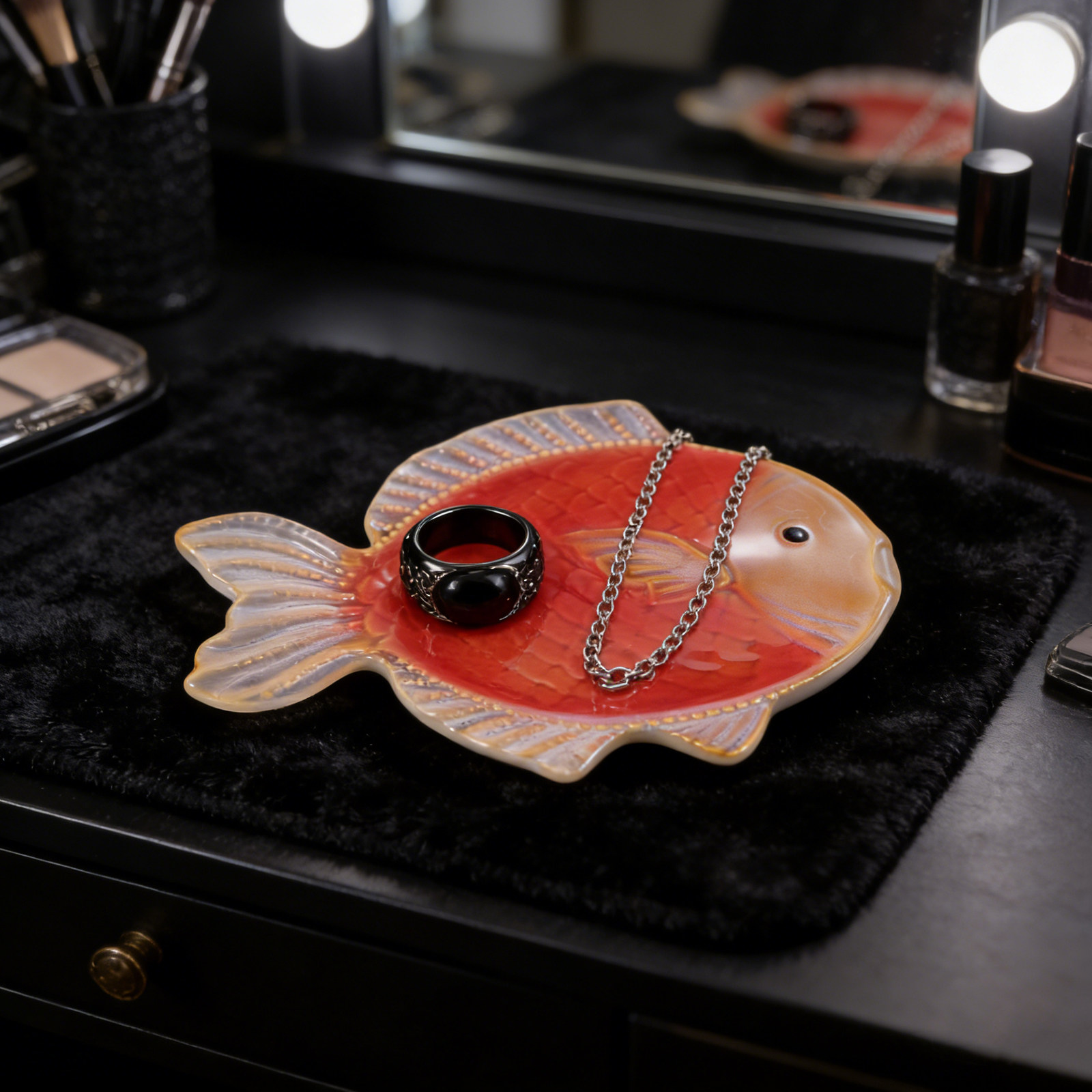 Keramik-Schmuckschale in Fisch – Ceramic Trinket Dish Bewertung und Preis