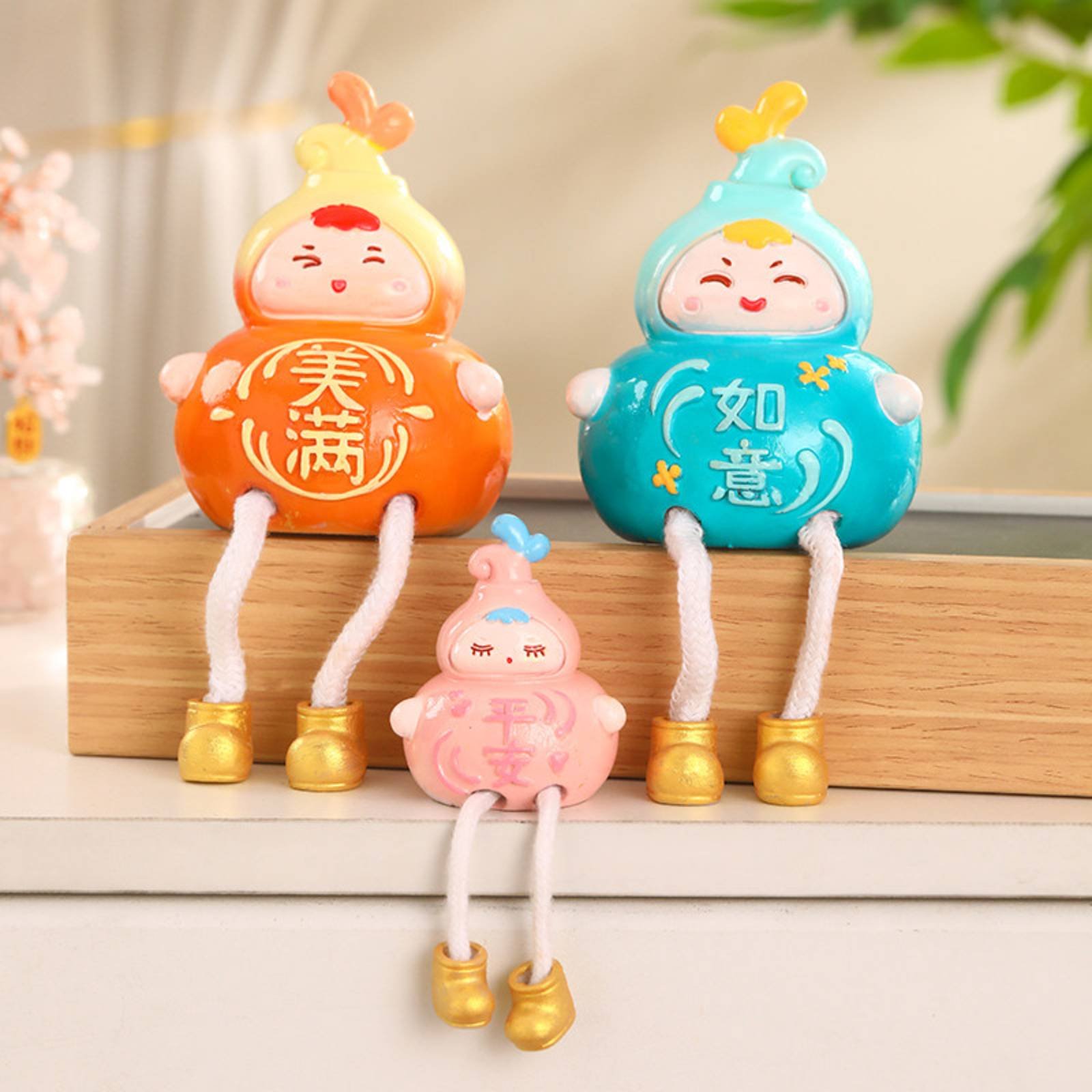 4 Stück hängende Puppendekorat – Home Decor Resin Bewertung und Preis