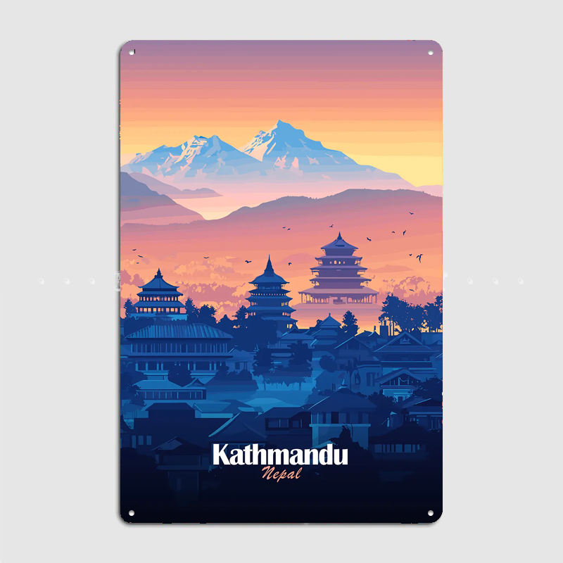 Kathmandu Skyline Reise-Szener – Home Decor Kathmandu Bewertung und Preis