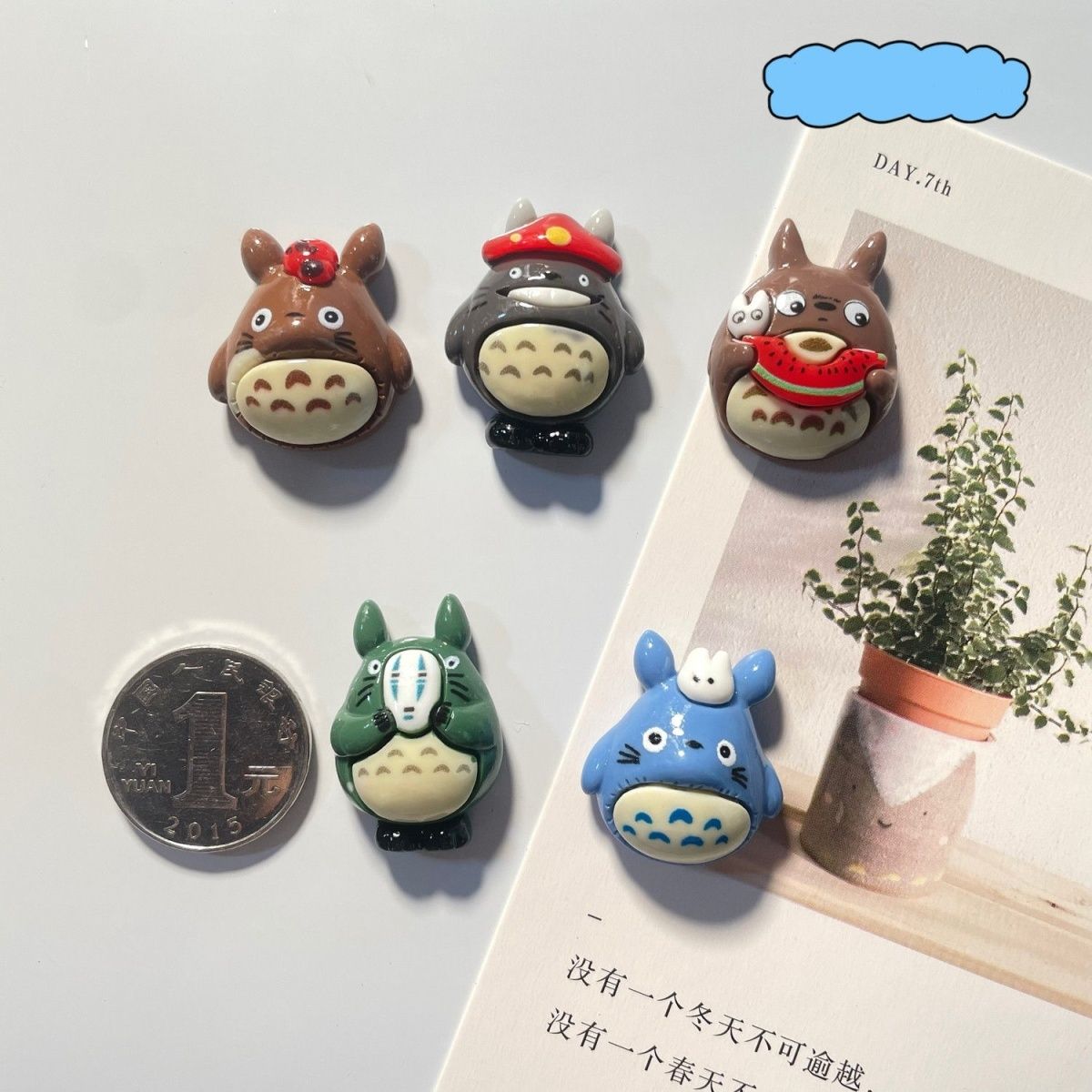 Totoro Anime Harz-Kühlschrankm – Home Decor Resin Bewertung und Preis