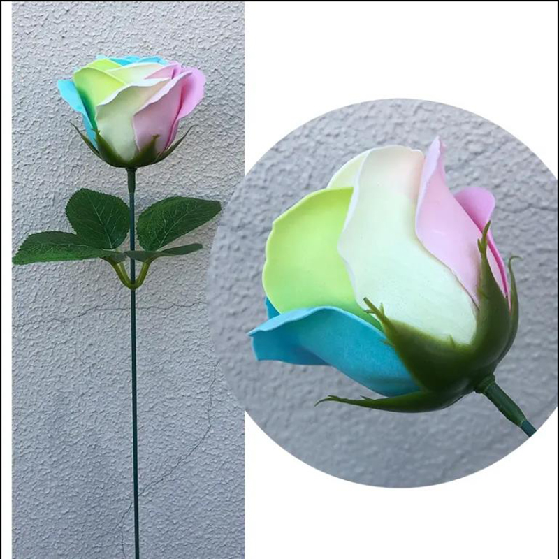Spilewka 6 x 7 cm bunte Rose k – Home Decor Flowers Bewertung und Preis